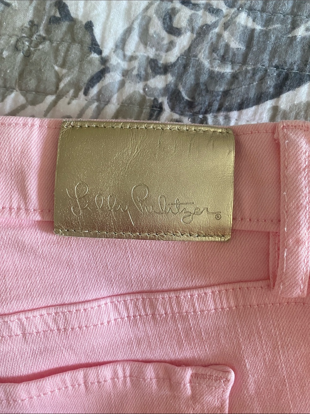 Lilly Pulitzer Pastel Pink Skinny Jeans - Picture 2 of 6